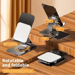 Rotating Foldable Aluminum Alloy Phone Stand
