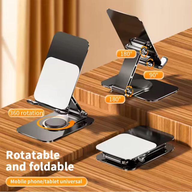 Rotating Foldable Aluminum Alloy Phone Stand