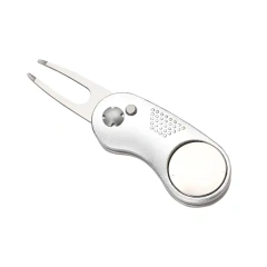 Aluminum Folding Golf Divot Tool