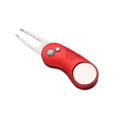 Aluminum Folding Golf Divot Tool