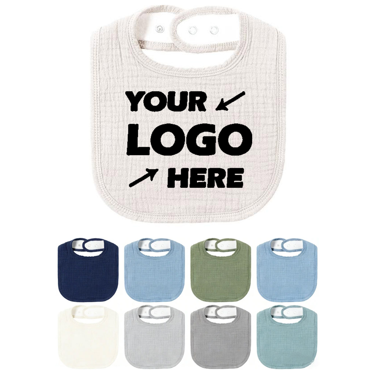 Unisex Baby Drool Bib