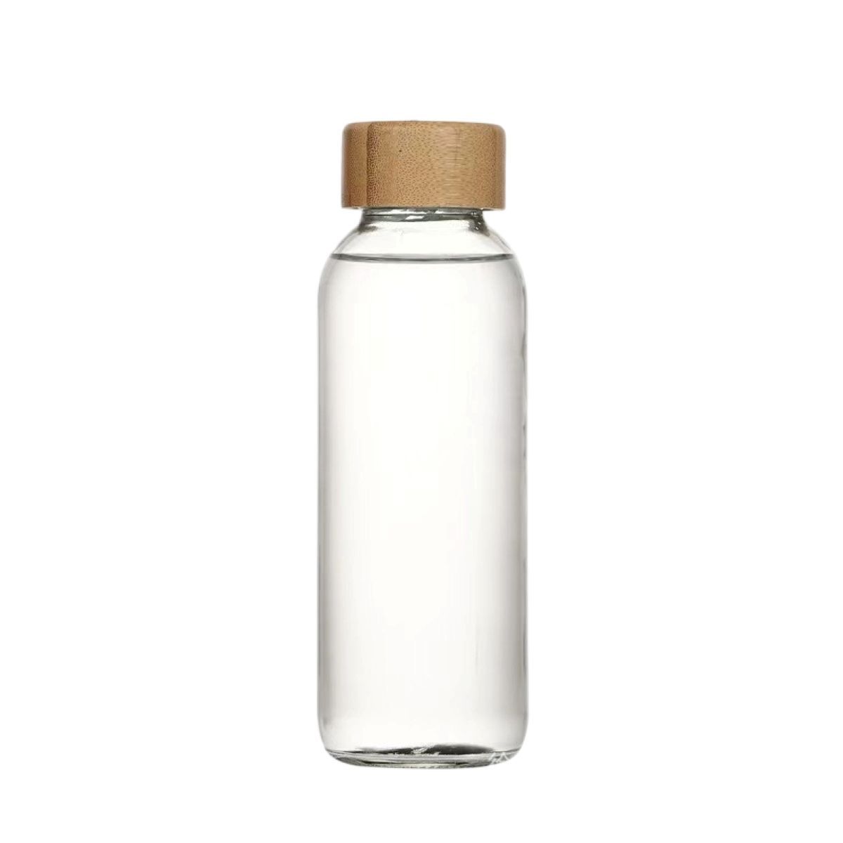 Bamboo Lid Glass Water Bottle