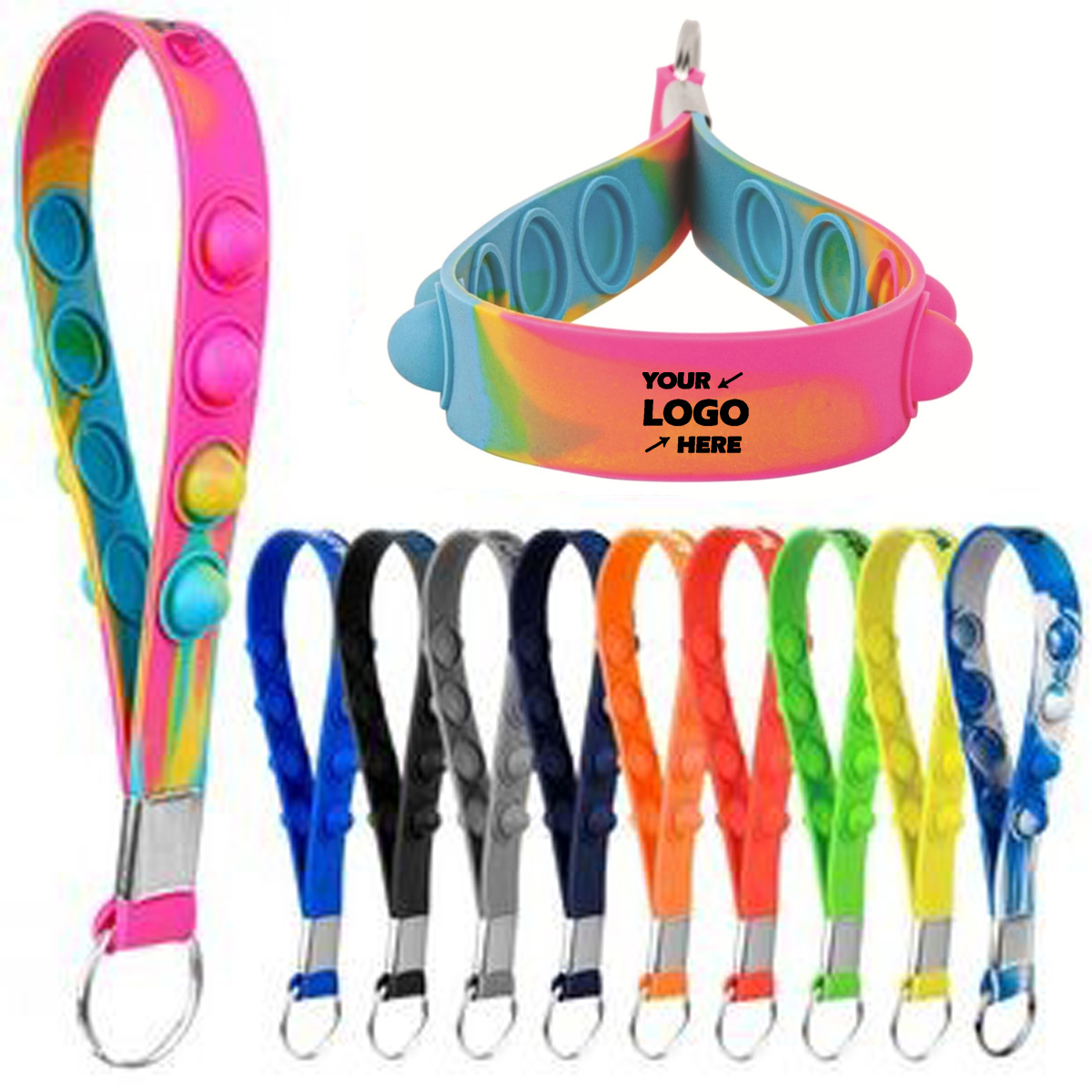 Bubbles Stress Reliever Key Chain
