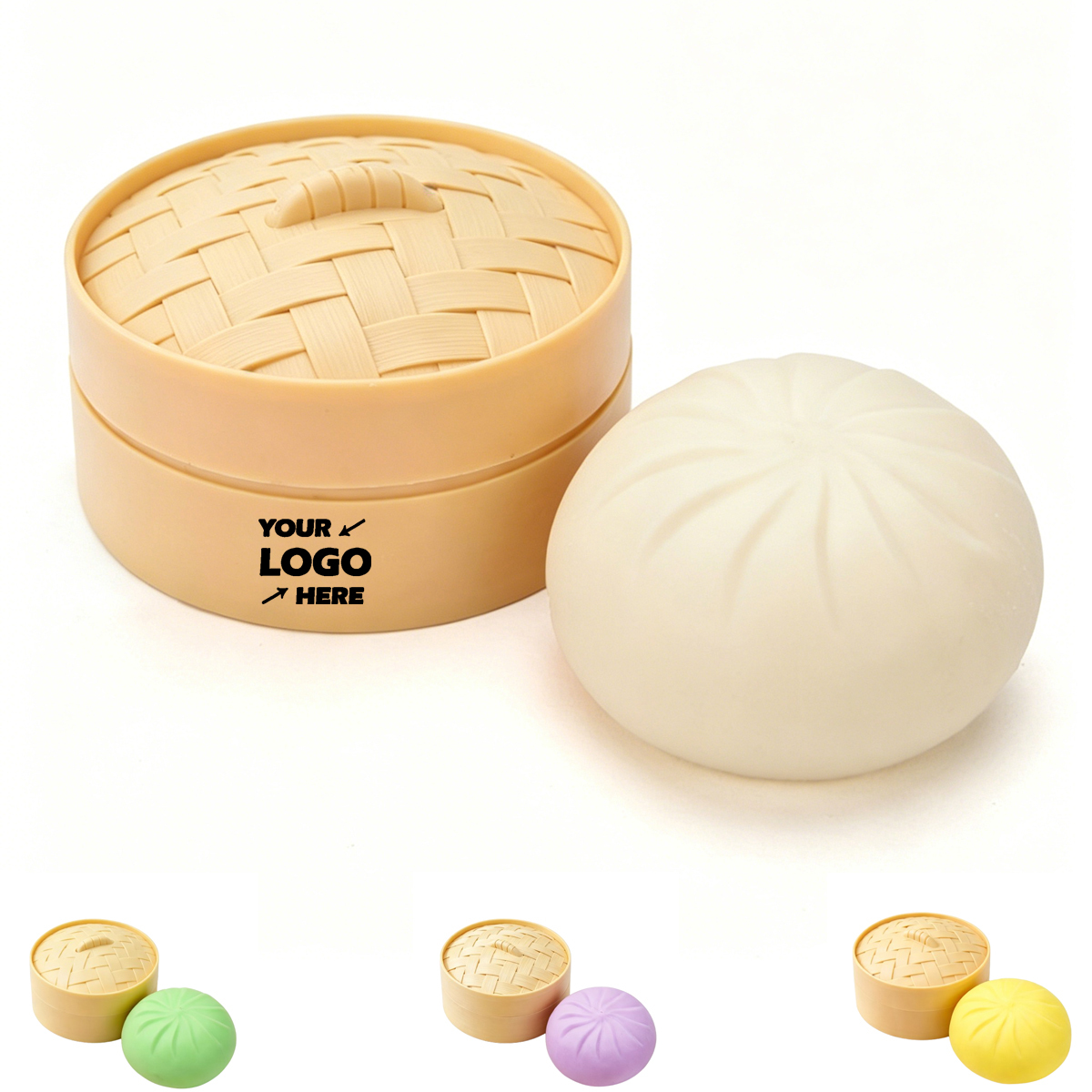 Bun Stress Squeeze Toy