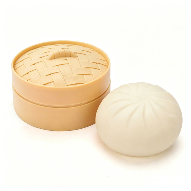 Bun Stress Squeeze Toy