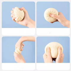 Bun Stress Squeeze Toy
