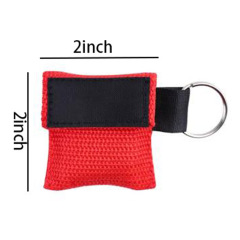 CPR Barrier with Key Ring Face Shield