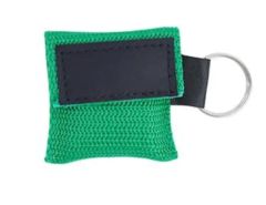 CPR Barrier with Key Ring Face Shield