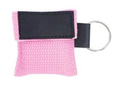 CPR Barrier with Key Ring Face Shield