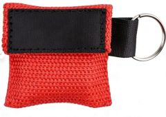 CPR Barrier with Key Ring Face Shield