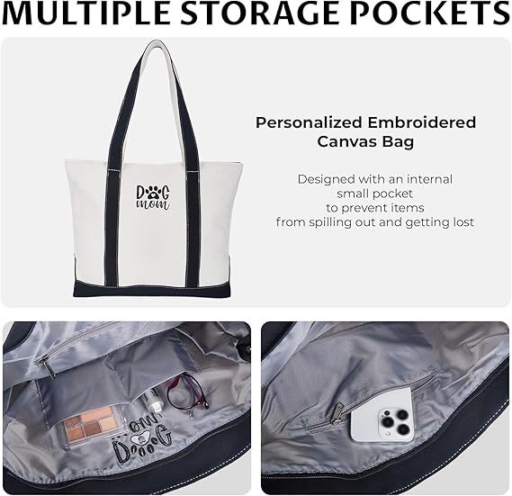 Casual Canvas Tote Bag