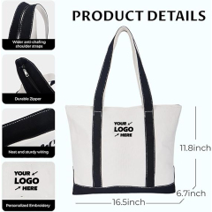 Casual Canvas Tote Bag