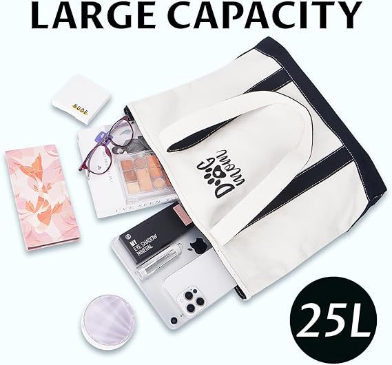 Casual Canvas Tote Bag
