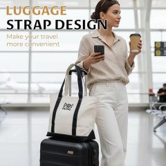 Casual Canvas Tote Bag