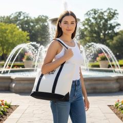 Casual Canvas Tote Bag