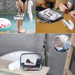 Clear PVC Travel Toiletry Bags