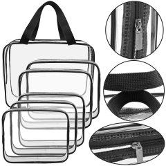 Clear PVC Travel Toiletry Bags