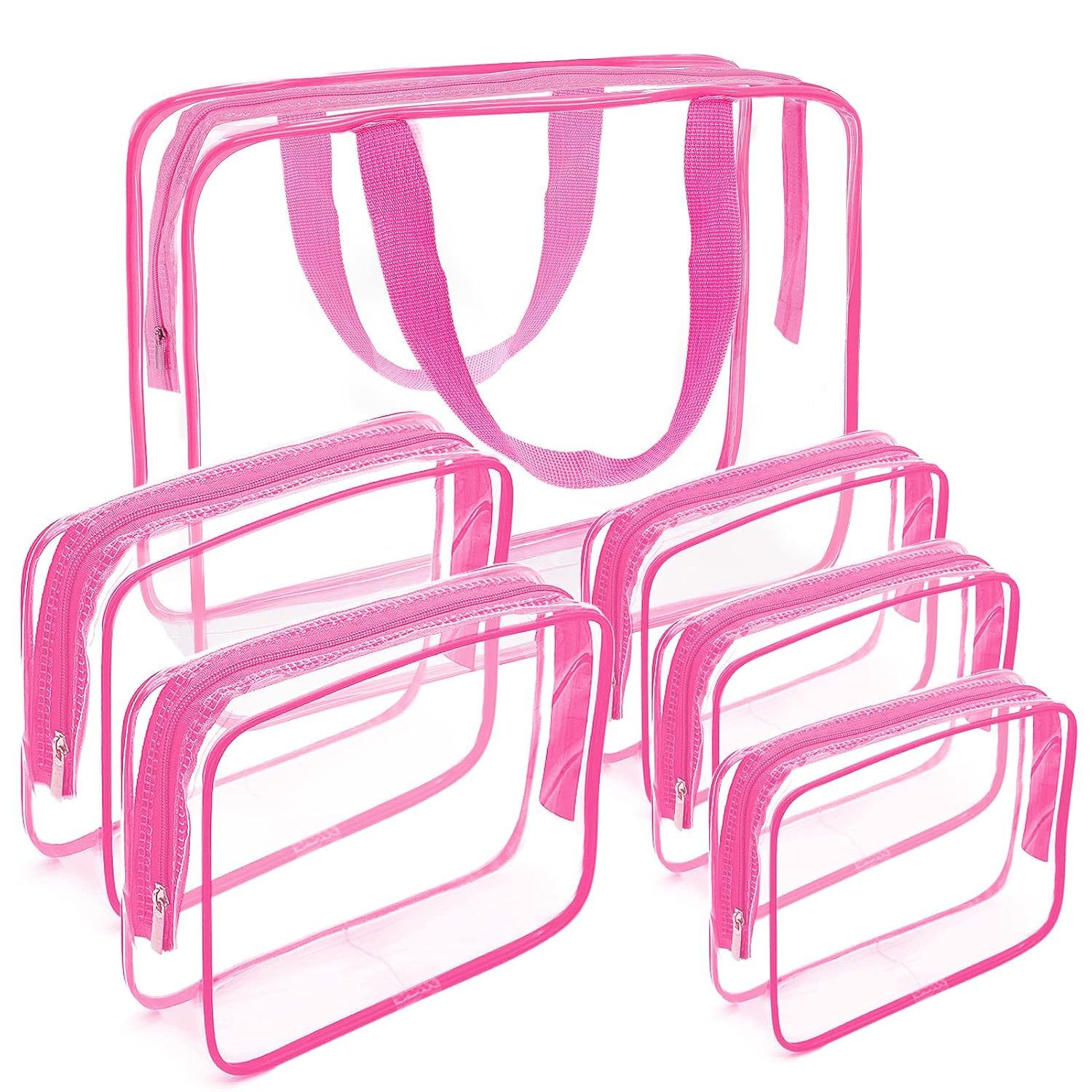 Clear PVC Travel Toiletry Bags