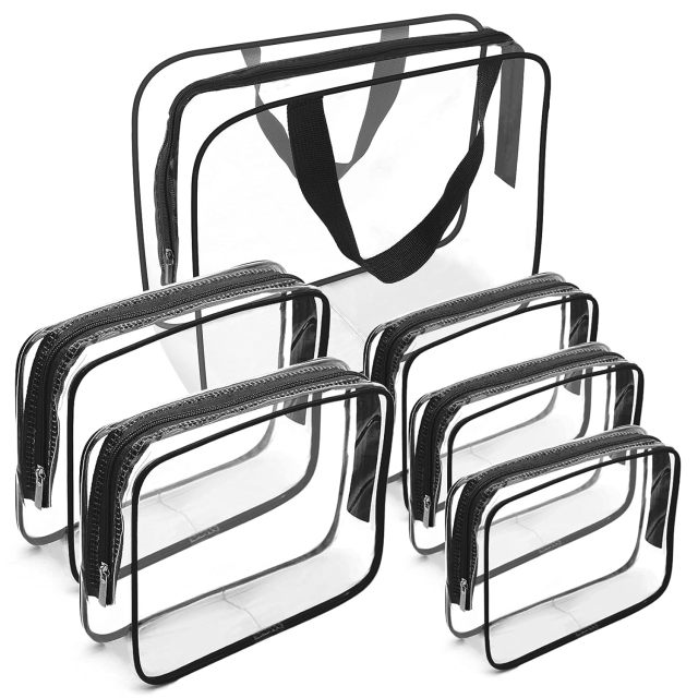 Clear PVC Travel Toiletry Bags