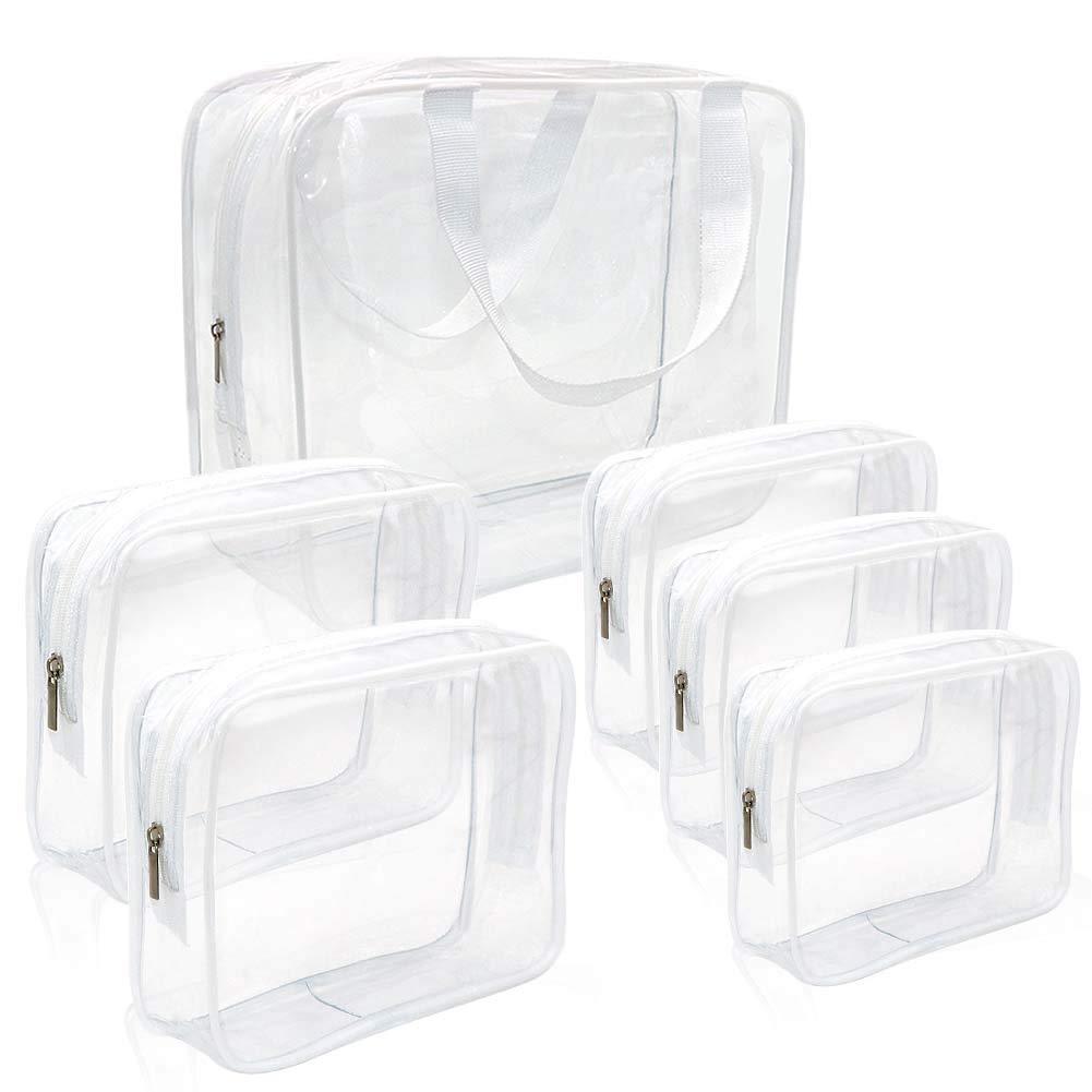 Clear PVC Travel Toiletry Bags