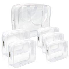 Clear PVC Travel Toiletry Bags