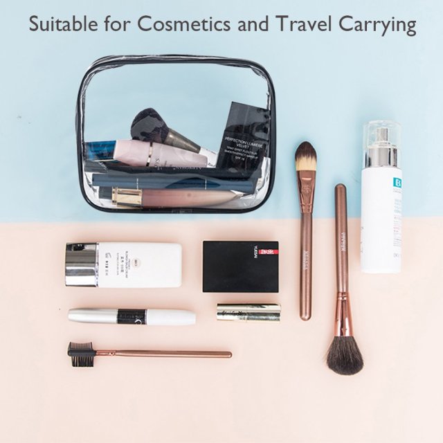 Clear PVC Travel Toiletry Bags