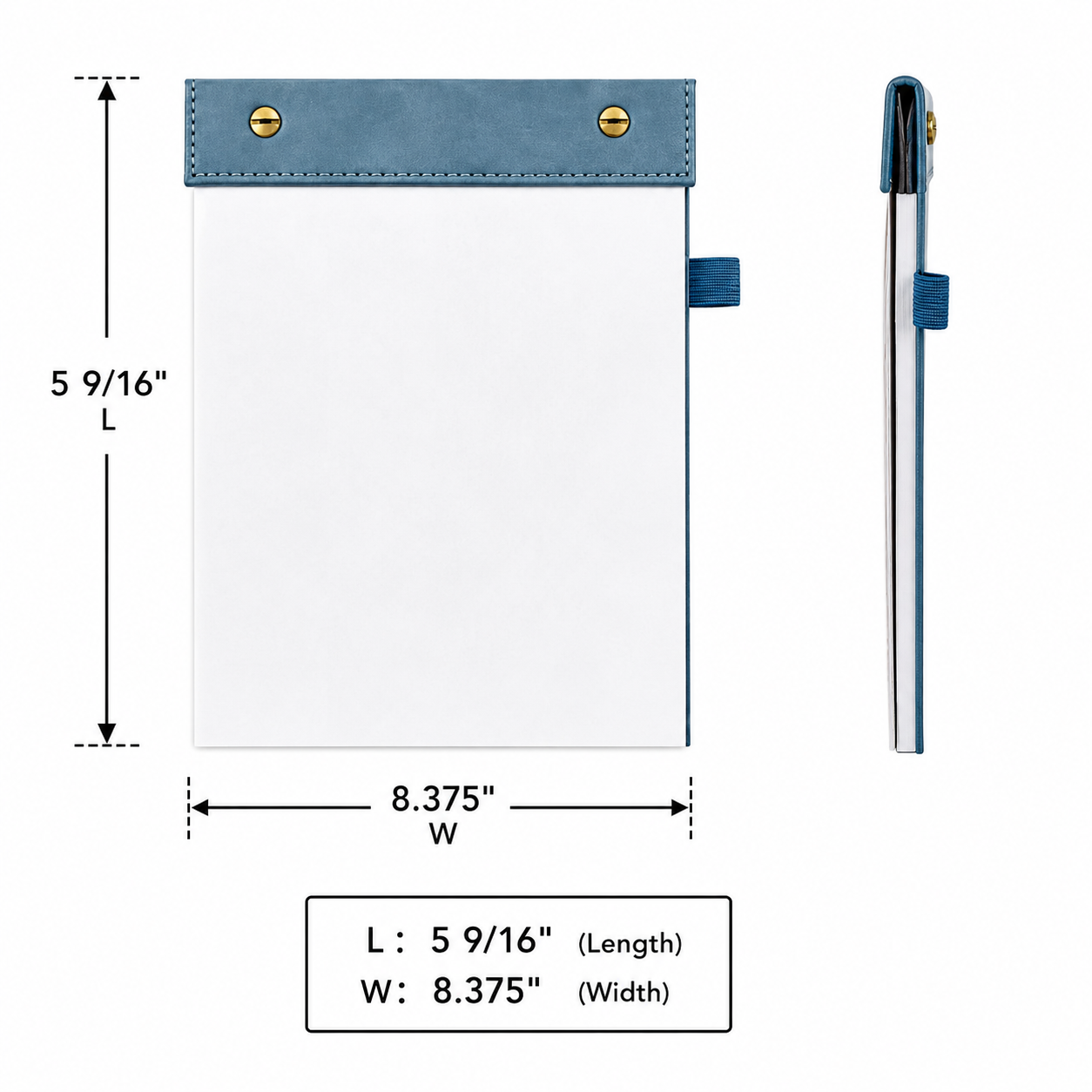 Color-Changing Leather To-Do List Notebook