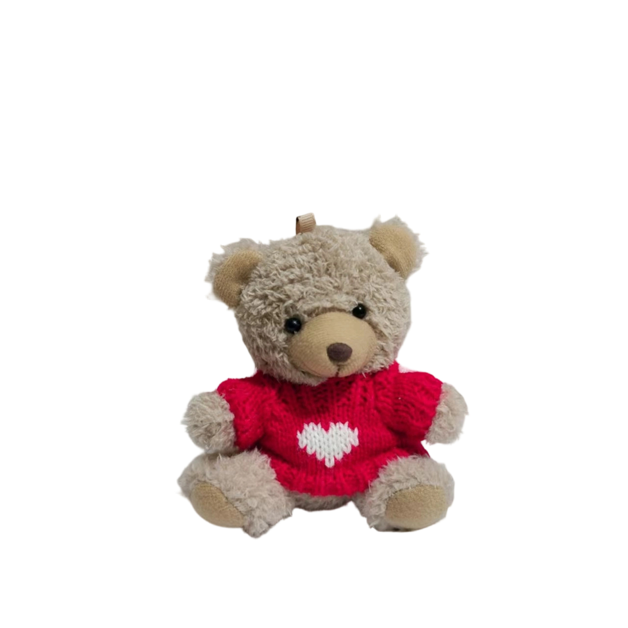 Cute Plush Bear Keychain For Backpack
