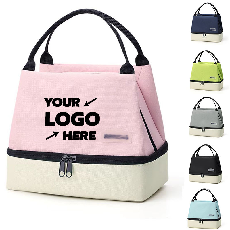 Double-Layer Insulated Lunch Bag