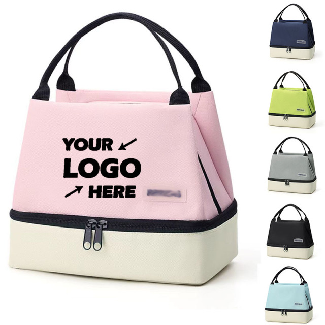 Double-Layer Insulated Lunch Bag