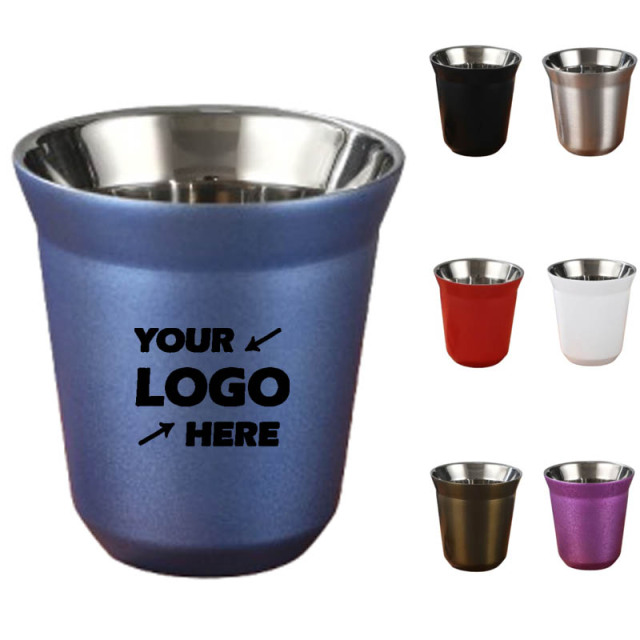 Double Wall Stainless Steel Coffee Mug
