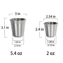 Double Wall Stainless Steel Coffee Mug