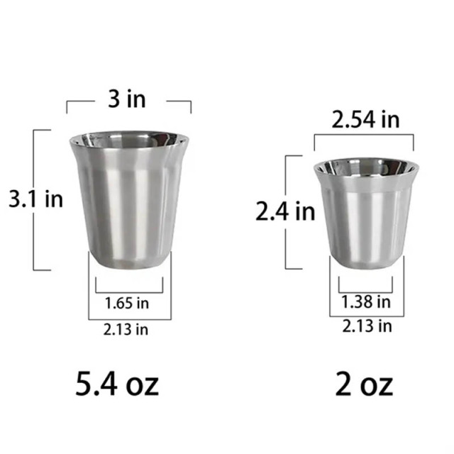 Double Wall Stainless Steel Coffee Mug
