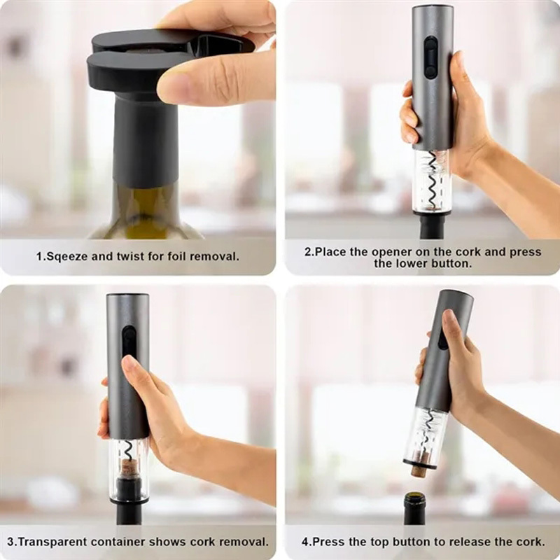Electric Wine Opener Set