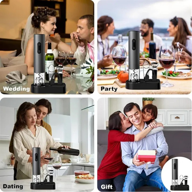 Electric Wine Opener Set