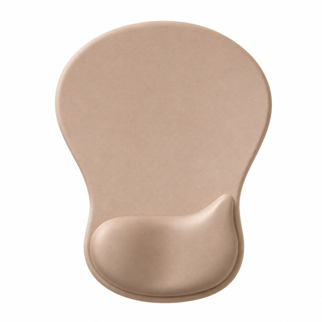 Ergonomic Rubber Mouse Pad With Cushioned Wrist Support