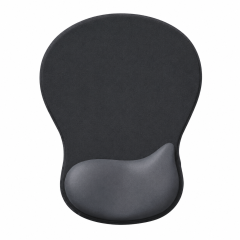 Ergonomic Rubber Mouse Pad With Cushioned Wrist Support