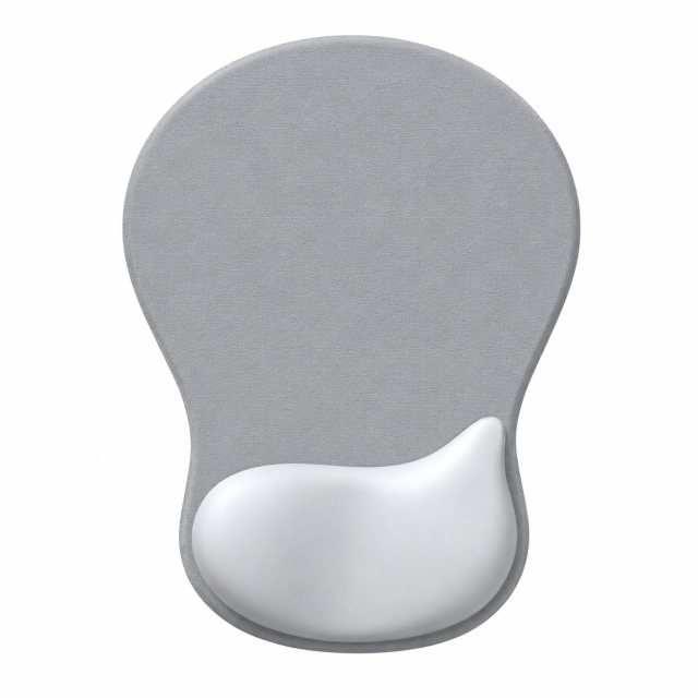 Ergonomic Rubber Mouse Pad With Cushioned Wrist Support