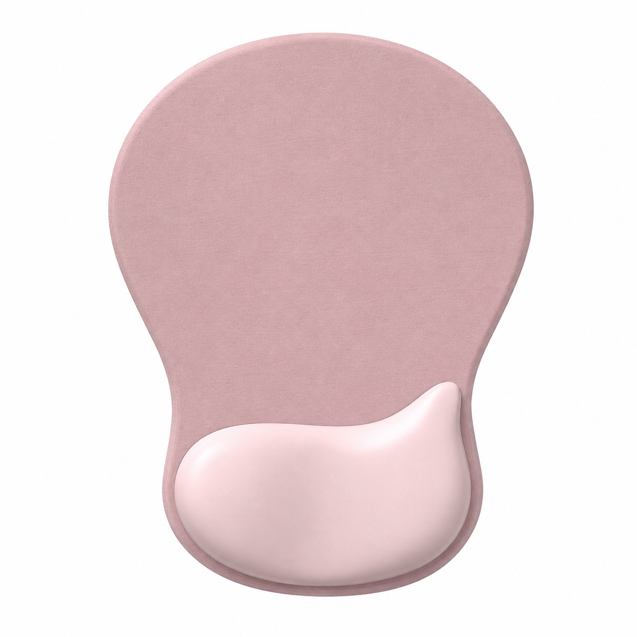 Ergonomic Rubber Mouse Pad With Cushioned Wrist Support
