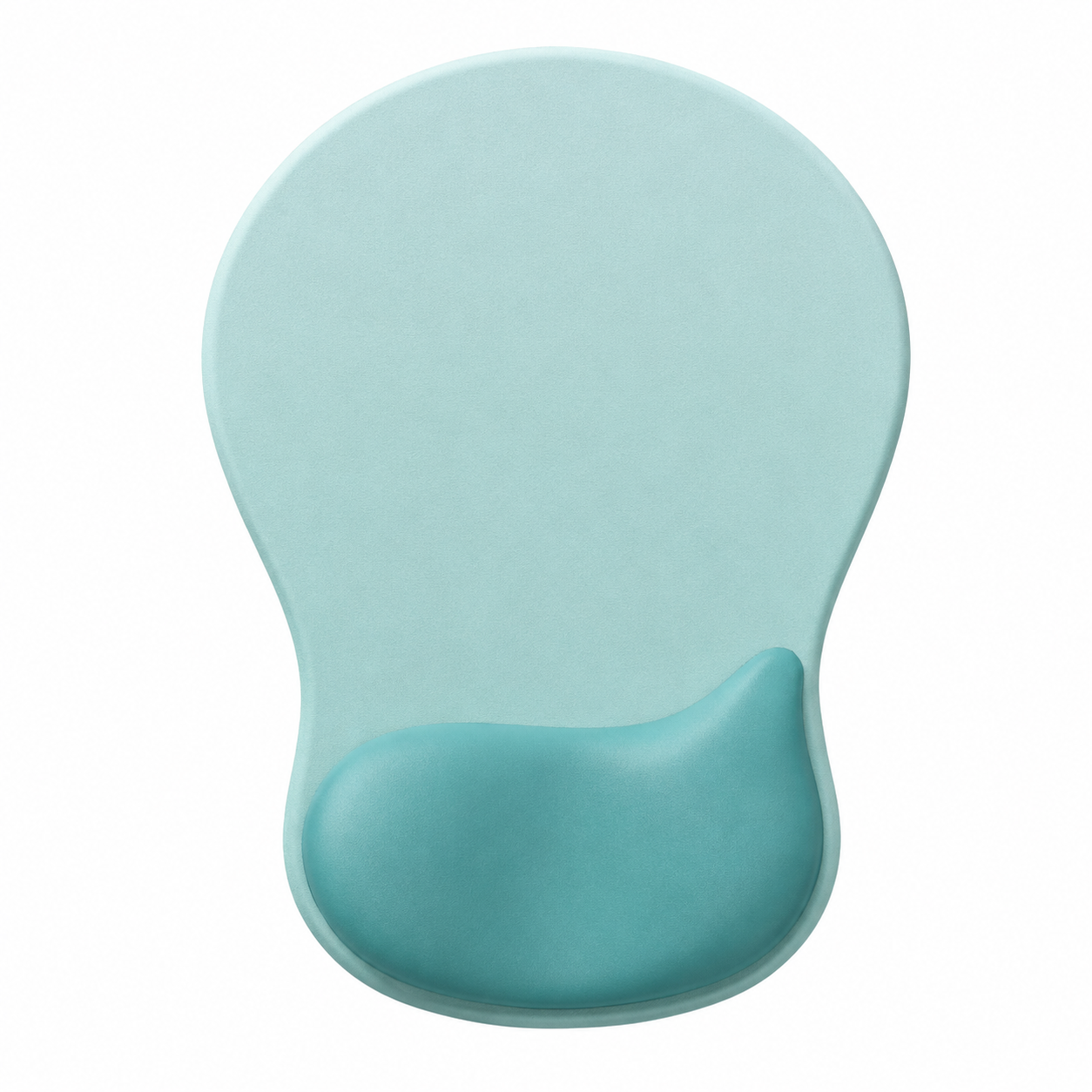 Ergonomic Rubber Mouse Pad With Cushioned Wrist Support