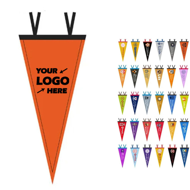 Felt Pennant Triangle Flags