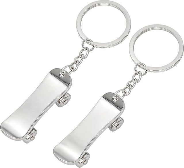 Finger Skateboard Keychain