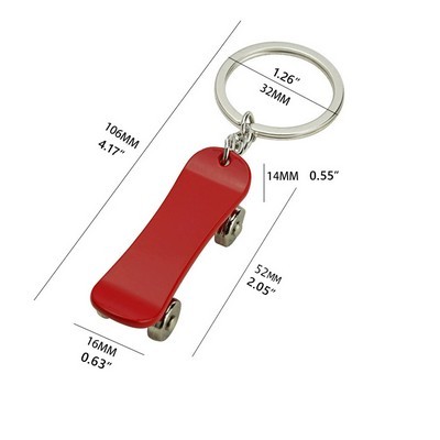 Finger Skateboard Keychain