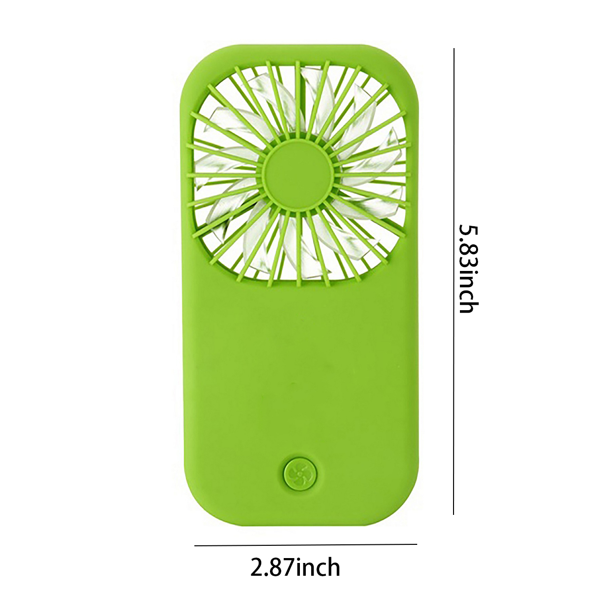 Hand-Held Matte Finish Portable Fan