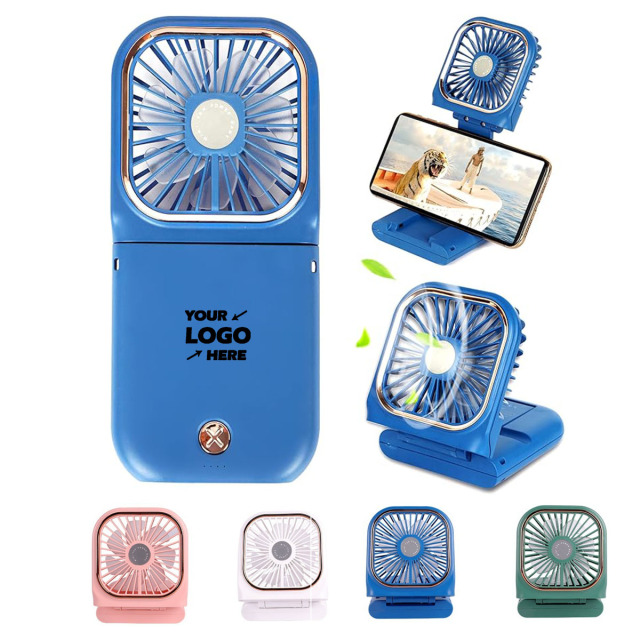 Handheld Neck Fan Foldable Desktop Portable Breeze