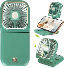 Handheld Neck Fan Foldable Desktop Portable Breeze