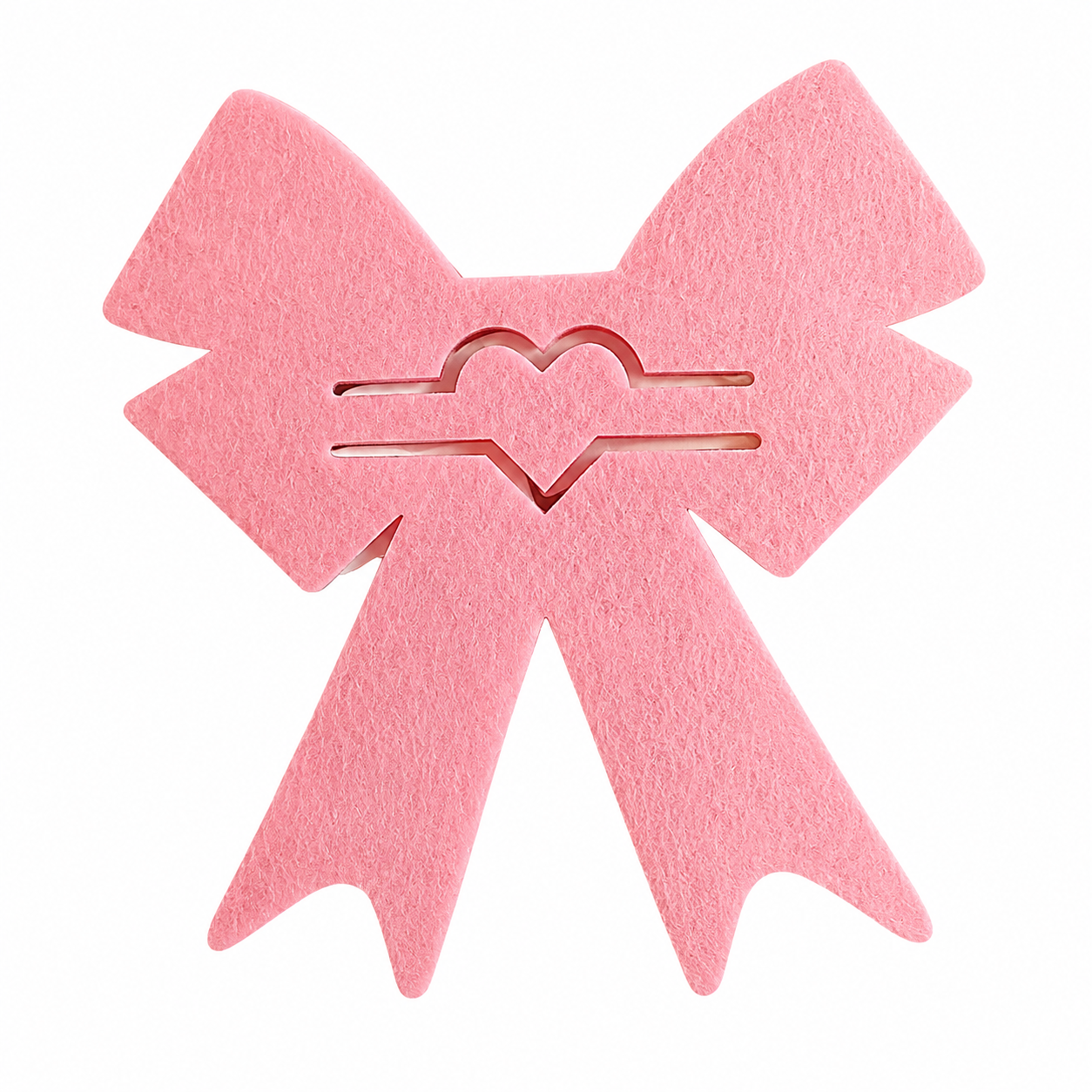 Heart-Shaped Felt Cutlery Holder For Table Settings