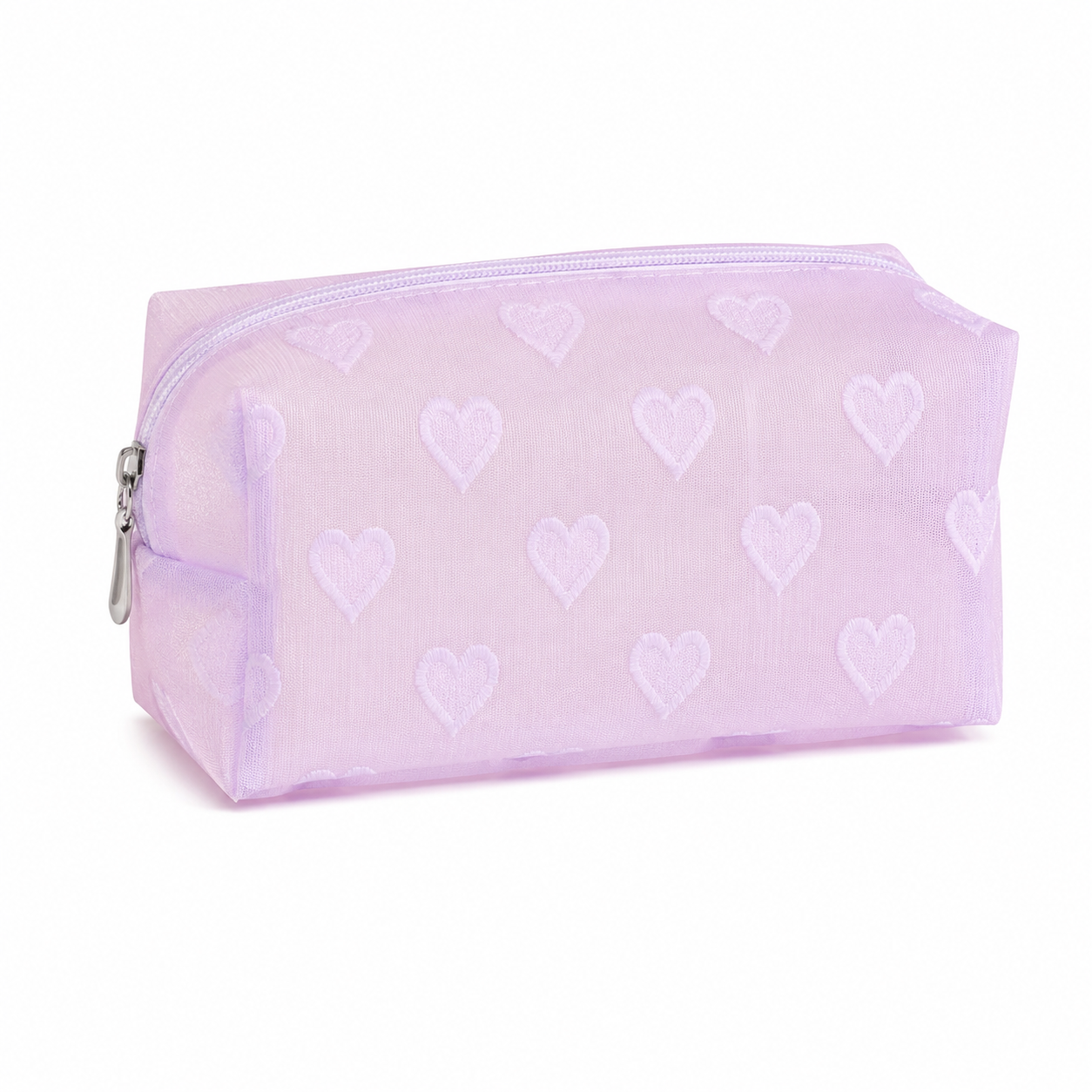 Heart Pattern Medium Cosmetic Bag Toiletry Bag