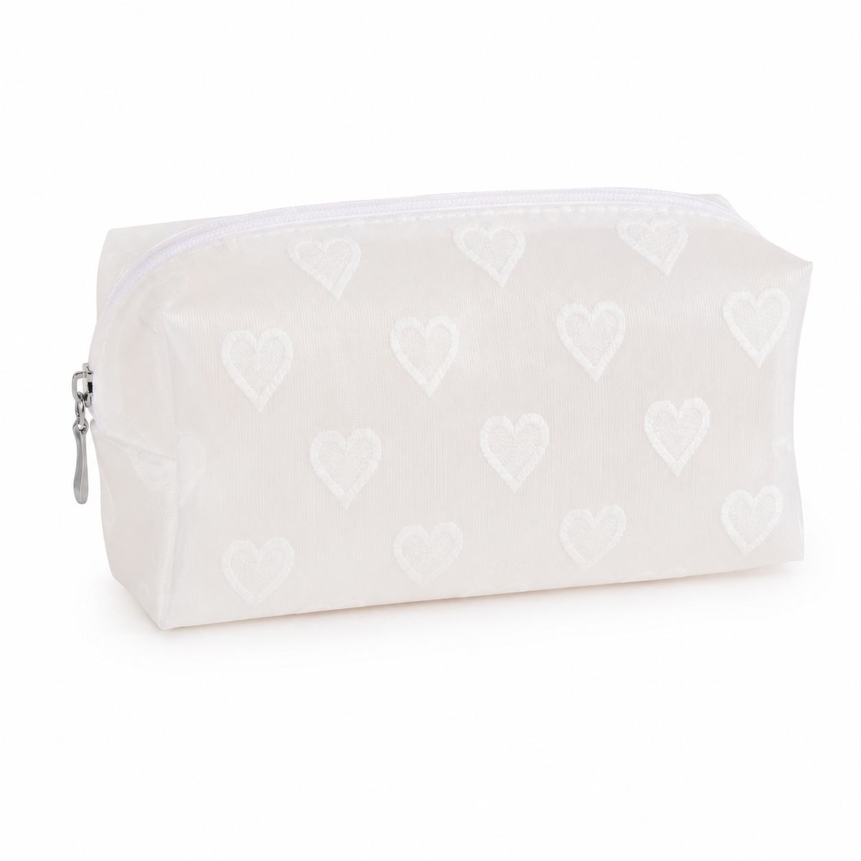 Heart Pattern Medium Cosmetic Bag Toiletry Bag