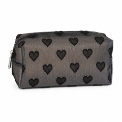 Heart Pattern Medium Cosmetic Bag Toiletry Bag